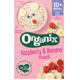 Graan Musli Bio banaan en framboos, +10 maanden, 200 g, Organix