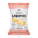 Patatas fritas ecológicas de lentejas rojas con sabor a queso de nacho y sal, 35 g, Mc Lloyd's