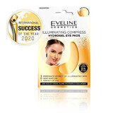 Almohadillas Oculares 3 en 1 Hidrogel Oro 24K, Eveline