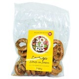 Pretzels salados con sésamo, 100 gr, Solaris