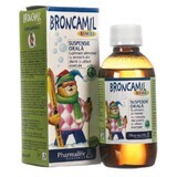 Broncamil Bimbi suspensión oral con extractos de hierbas y aceites esenciales, 200 ml, Pharmalife