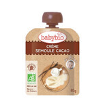 Crema de postre de trigo y cacao, 85 gr, Babybio