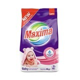 Detergente en polvo para ropa de bebé, 4 kg, Sano Maxima