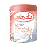 Leche de cabra en polvo fórmula 1, hasta 6 meses, 800 g, BabyBio