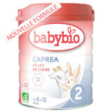 Formel 2 Captra-Milch, 800 gr, BabyBio