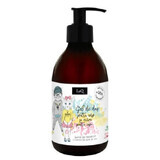 Body and hand shower gel for children, with Bubble Gum aroma, 300 ml, LAQ