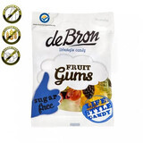 Caramelos de goma con sabor a fruta, 100 g, DeBron