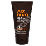 Loción bronceadora y protectora SPF 15 Tan &amp; Protect, 150 ml, Piz Buin