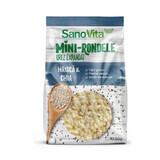 Mini redondo con sal de trigo sarraceno y chía, 50 g, Sanovita