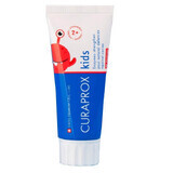 Dentifrice pour enfants sans farine, aromatisé à la fraise, 60ml, Curaprox kids