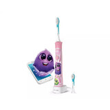 Cepillo dental eléctrico recargable Sonicare Kids, +3 años, HX6352/42, Philips Sonicare