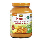 Piure Bio din morcovi si cartofi, 190 g, Holle Baby Food