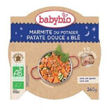 Puré de verduras y boniato bio, +15meses, 260g, BabyBio