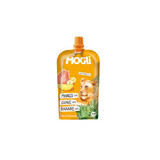 Purea Eco Banana, Guava e Mango, 120 g, Mogli