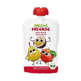 Eco puree van appels, peren en passievruchten, 100 gr, Freche Freunde