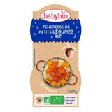 Menú ecológico puré de verduras y arroz, +12 meses, 2x 200g, BabyBio