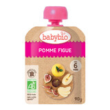 Busta Bio purea di mele e fichi, 90 g, Babybio