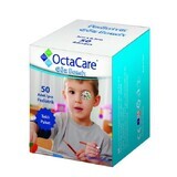 Parches oculares para niños 5x6,2 cm, 50 unidades, Octacare