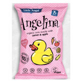 Bignè bio con mela e carota, +7 mesi, 30g, Little Angel