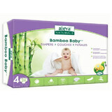 Scutec Bamboo Baby no.4, 9-13Kg, 26 pcs, Aleva Naturals