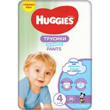 Pañal Niño No. 4, 9-14 kg, 36 piezas, Huggies