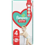 Luierbroek Maxi Nr. 4, 9-15 kg, 52 stuks, Pampers