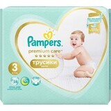 Pantaloni per pannolini Premium Care n. 3, 6-11 Kg, 28 pezzi, Pampers