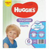 Pañales Soft Comfort Niño nº 6, 15-25 kg, 60 piezas, Huggies