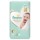 Pannolini Premium Care n. 5, 11-16 Kg, 58 pezzi, Pampers