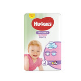 Scutece Soft Comfort Pants Girl Nr. 3, 6-11 kg, 44 bucati, Huggies