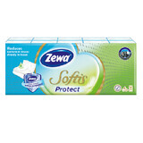 Servilletas secas antibacterianas, 4 capas, 10 unidades, Zewa