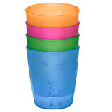 Juego de 4 vasos 300 ml, +18 meses, Nip