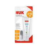 Pasta de dientes + dedal, 3-12 meses, 40 ml, Nuk