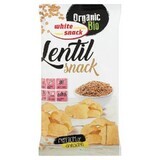 Snacks ecológicos de lentejas, 45 g, Snack blanco