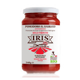 Salsa de tomate con albahaca Eco, 340 gr, Iris