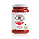 Salsa de tomate picante ecológica, 340 gr, Iris