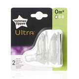 Tetina Flujo Ultra Lento, +0 meses, Tommee Tippee