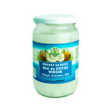 Huile de coco pressée à froid, 600 ml, Herbal Sana