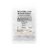 Agujas estériles Softclix Accu Chek, 25 unidades, Roche