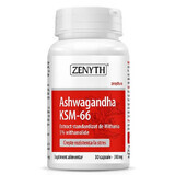 Ashwagandha KSM-66, 30 cápsulas, Zenyth