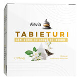 Té verde con sabor a jazmín Tabieturi , 12 bolsitas, Alevia