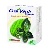 Ceai Verde, 30 capsule, Parapharm