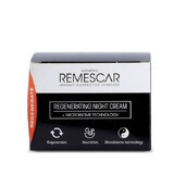 Crema de noche regeneradora, 50 ml, Remescar