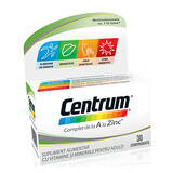 Centrum A naar Zink, 30 tabletten, Gsk