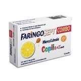 Faringosept Combo Honig und Zitrone 0,6 mg/1,2 mg, Kinder ab 6 Jahren und Erwachsene, 12 Tabletten, Therapie