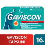 Gaviscon fresa, 16 comprimidos masticables, Reckitt Benckiser