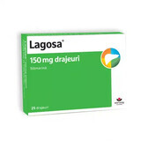 Lagosa 150 mg, 25 grageas, Worwag Pharma