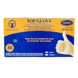 Manusi din latex Top Glove, Marimea XS, 100 bucati, Roval Med