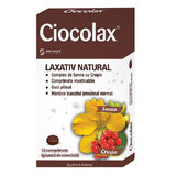 Ciocolax laxante natural, 12 comprimidos, Solacium Pharma