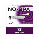 No-Spa 40 mg, 24 comprimés, Sanofi